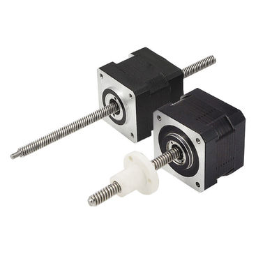 35LHS Serie Seis Cables 250N Fuerza 2 Fase Nema14 Sin Captive & External Nut híbrido lineal Stepper Motors Acuadores lineales