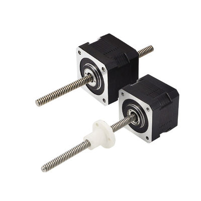 42 LHS Serie Seis Cables 250N Fuerza 2 Fase Nema17 Sin Captive & External Nut híbrido lineal Acúadores lineal con motores paso a paso