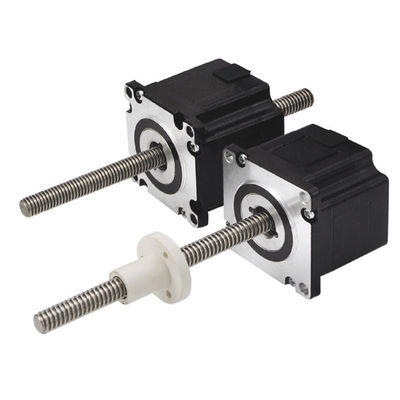 1000N Fuerza 2 Fase Nema 23 6 Motor paso a paso de alambre no cautivos Acuadores híbridos lineales